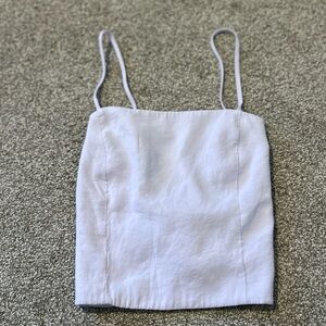 Zara Lavender Lace Up Cami